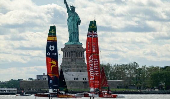 SailGP Transforms New York Harbor into a Racing Spectacle