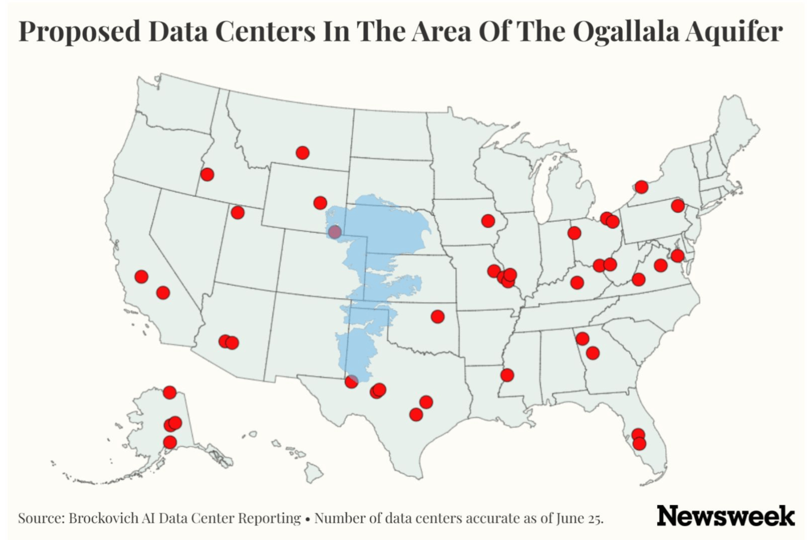 Can AI Data Centers and Agriculture Coexist Amid Water Concerns in the Great Plains?