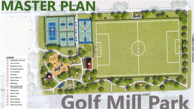 Niles Park District Debuts Renovated Golf Mill Park