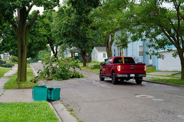 Severe Storms Cause Widespread Power Outages Amid Heat Wave
