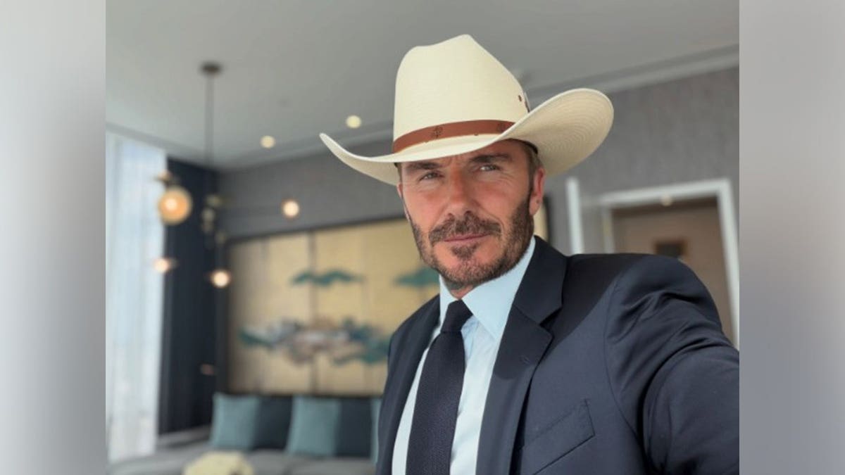 David Beckham Embodies Western Style During Dallas Visit