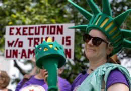 Vigil and March in Chicago Against Immigration Enforcement Actions