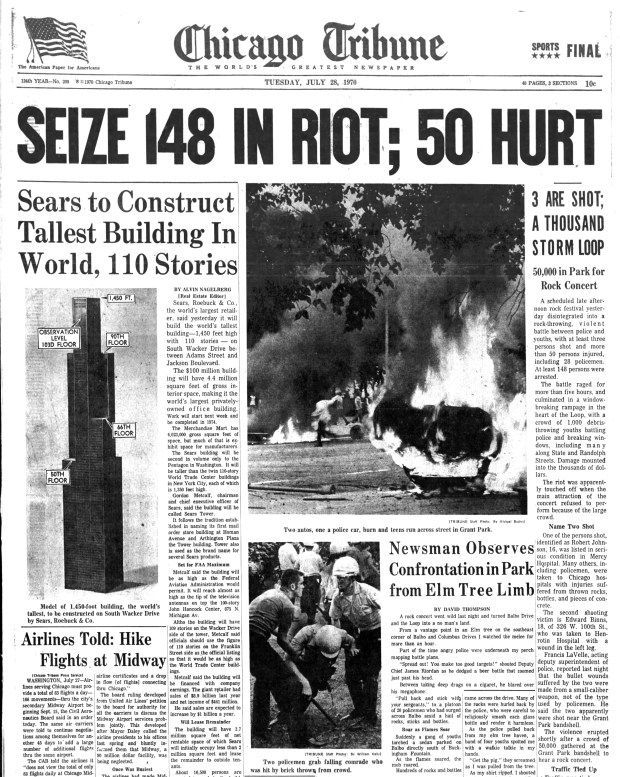 Significant Events in Chicago’s History