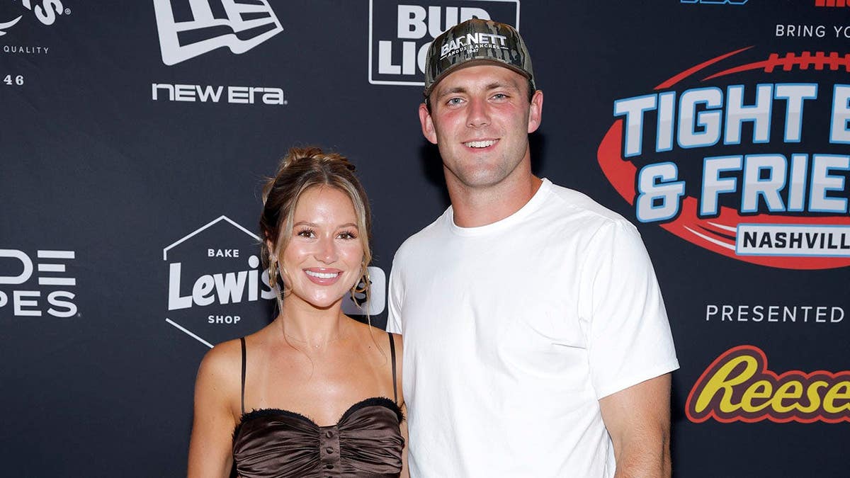 NFL Player Brock Bowers Proposes to Cameron Rose Newell