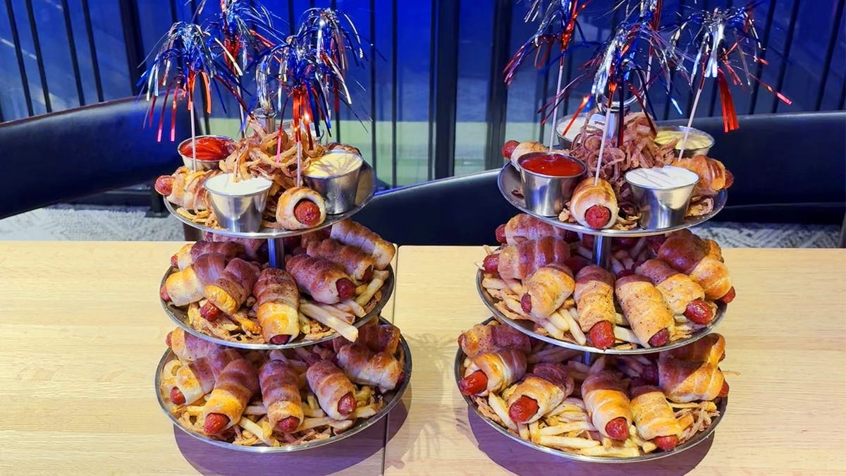 Dave & Buster’s Celebrates Independence Day with Pretzel Dog Tower