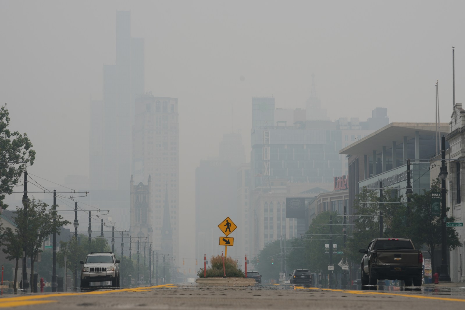 Impact of Canadian Wildfire Smoke on U.S. Air Quality