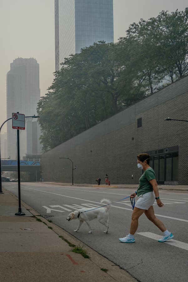 Wildfire Smoke Affects Air Quality Across the Midwest and Beyond