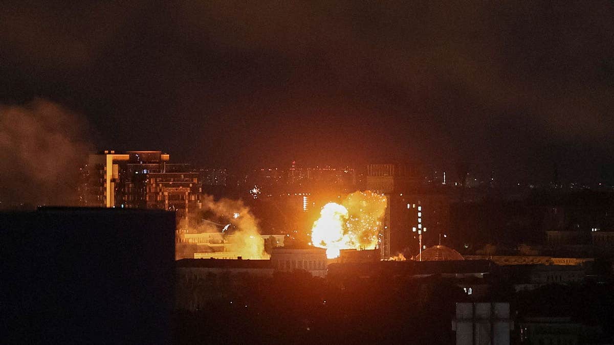 Ballistic Missile Attack on Kyiv by Russia
