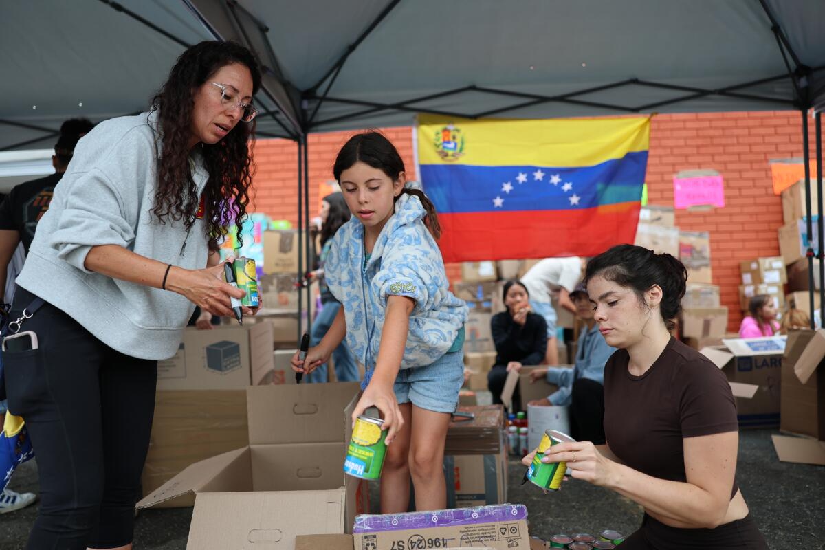 Community Rallies to Support Victims of Venezuelan Earthquakes