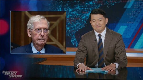 Late Night Comedy Highlights Mitch McConnell’s Absence and More