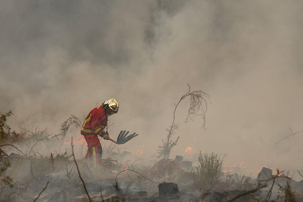 Massive Wildfires Force Evacuations in France and Spain