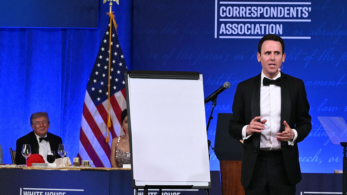 Trump Critiques the Press at White House Correspondents’ Dinner