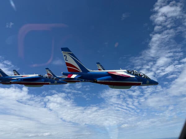 A Diplomatic Flight with the Patrouille de France: Reliving History