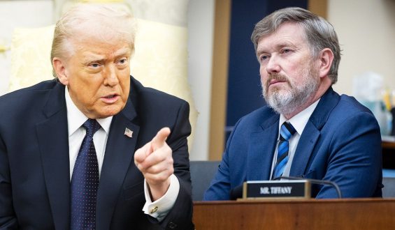 House Republican Joins Democrats to Sue Trump Over Iran War