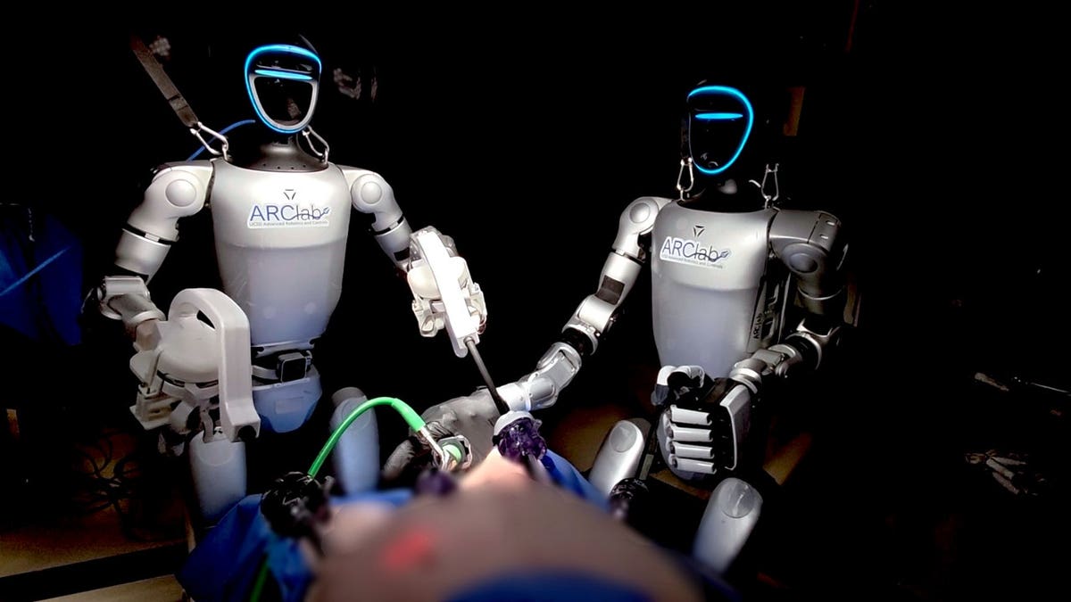 Humanoid Robots Perform Breakthrough Remote Surgery