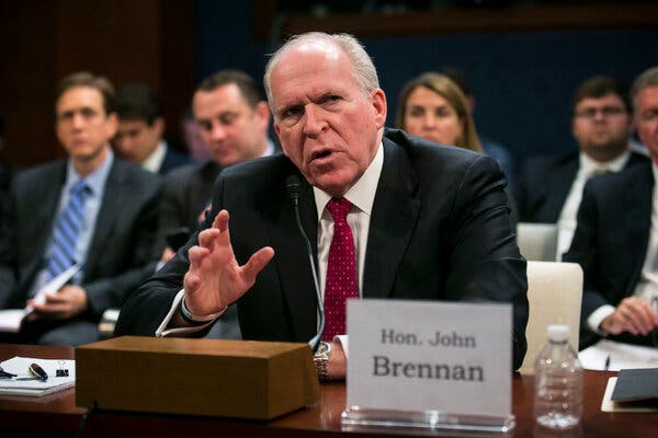 Justice Department Investigations into Former C.I.A. Director John O. Brennan