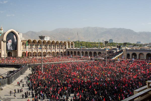 Massive Turnout in Tehran for Ayatollah Khamenei’s State Funeral