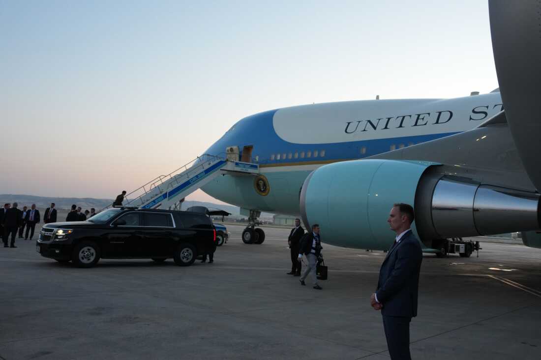 Trump Travels on Old Air Force One Amid Security Concerns