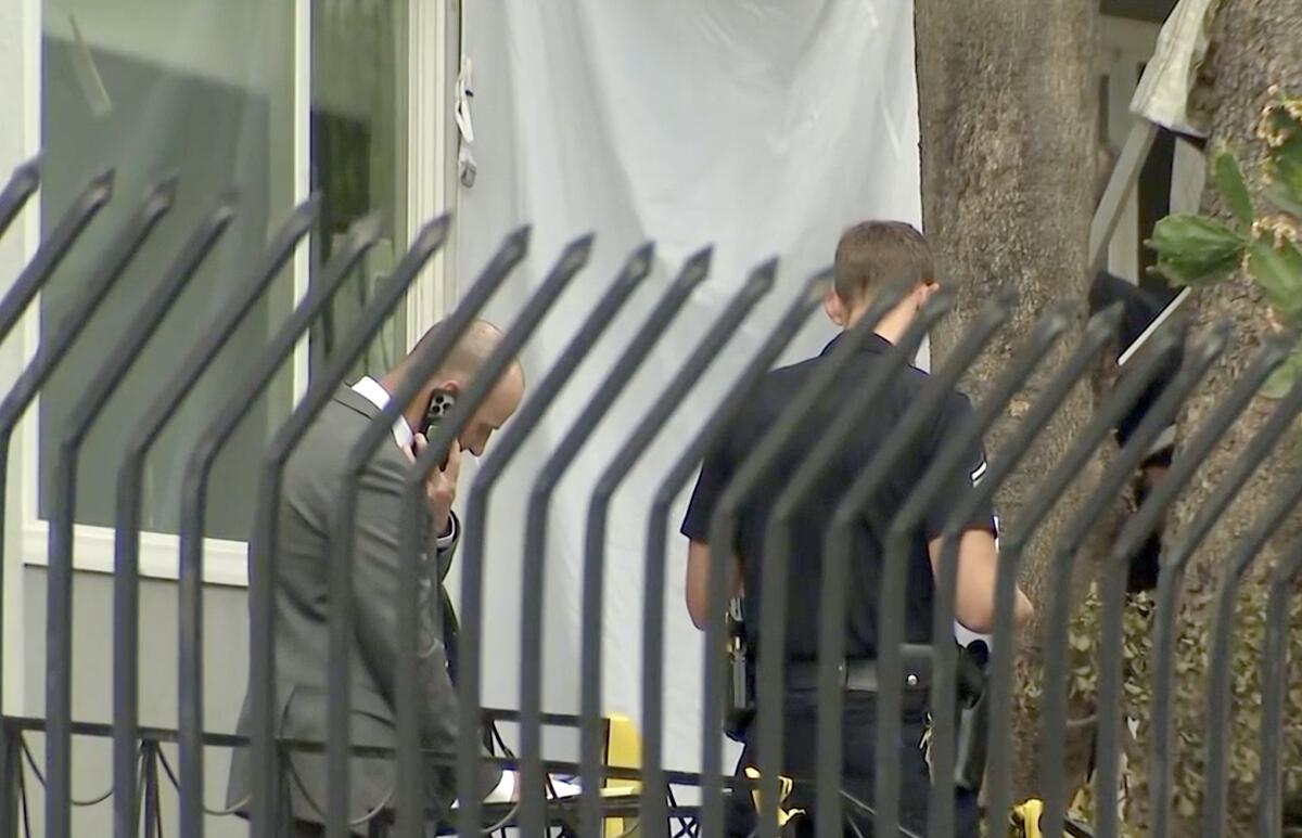 LAPD Investigates Triple Shooting in Hollywood Apartment