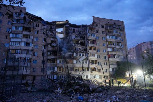 Russia Launches Another Major Missile Attack on Kyiv