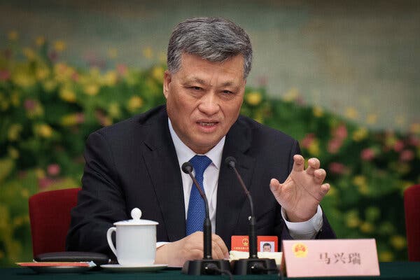 Expulsion of Ma Xingrui from Chinese Politburo