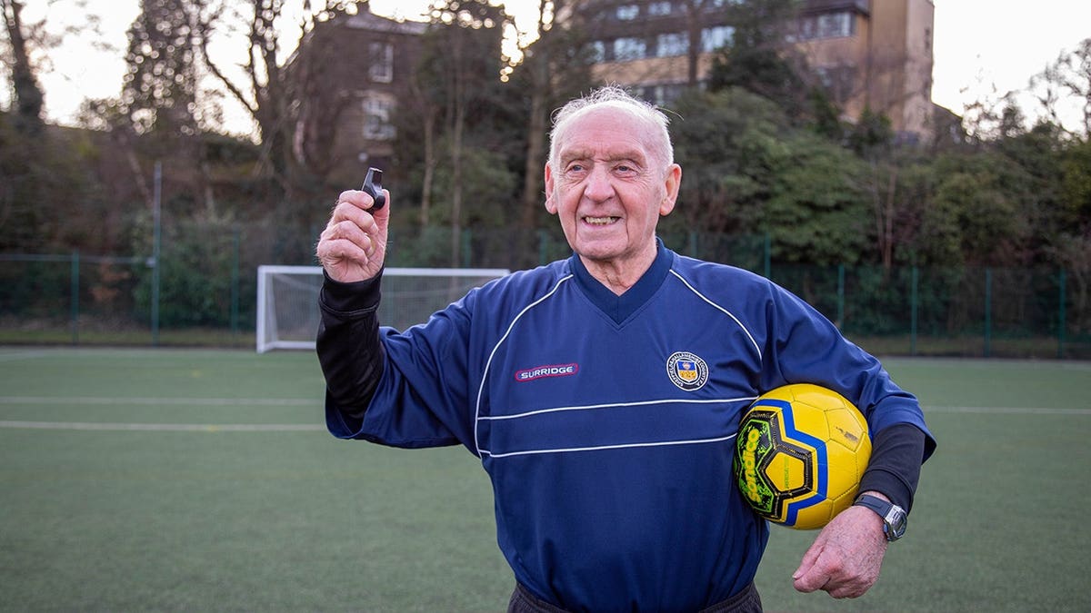 Frank Foster: The 93-Year-Old Referee Still Running the Field
