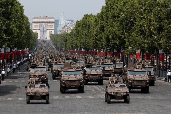 France Hosts European Allies at Bastille Day Parade Amid American Foreign Policy Challenges