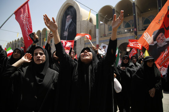 Massive Crowds Gather for Ayatollah Khamenei’s Funeral
