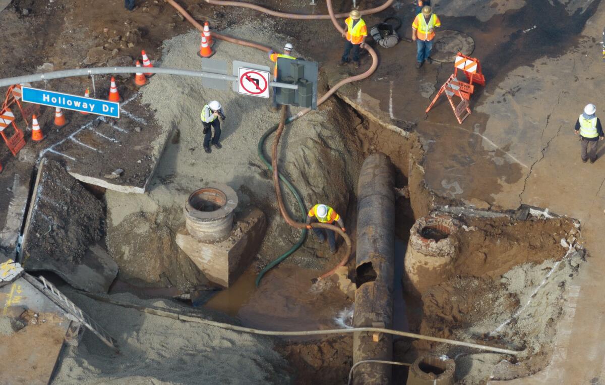 West Hollywood Flooding Causes Widespread Damage