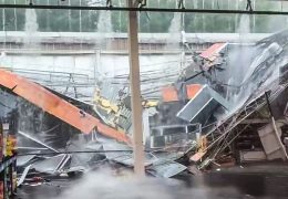 Severe Weather Causes Roof Collapse in New Jersey Store