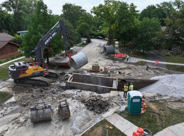 Flossmoor Awaits Federal Release of $384,000 for Flood Project