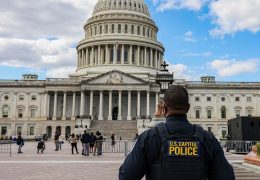 Armed Man Arrested at U.S. Capitol Security Barricade