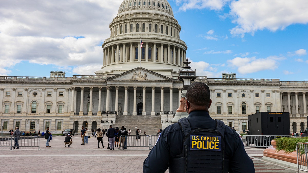 Armed Man Arrested at U.S. Capitol Security Barricade