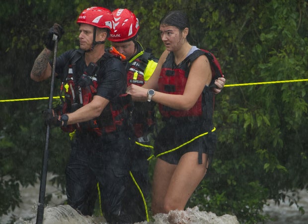 Texas Endures Severe Flooding, Rescues Multiple Residents