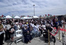 Celebration of ‘Little Palestine Way’ Despite Delays