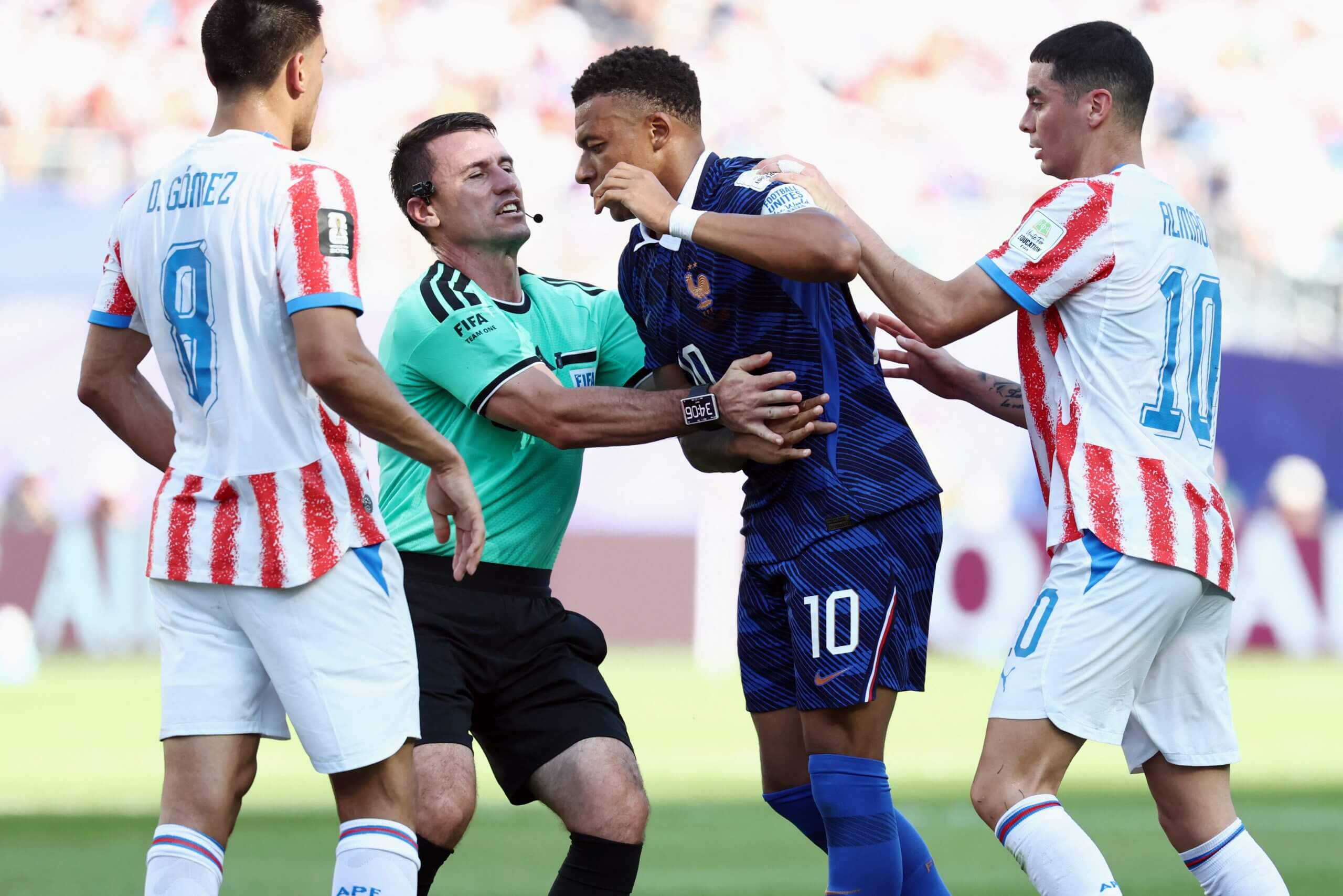 France Overcomes Paraguay in Heated World Cup Clash