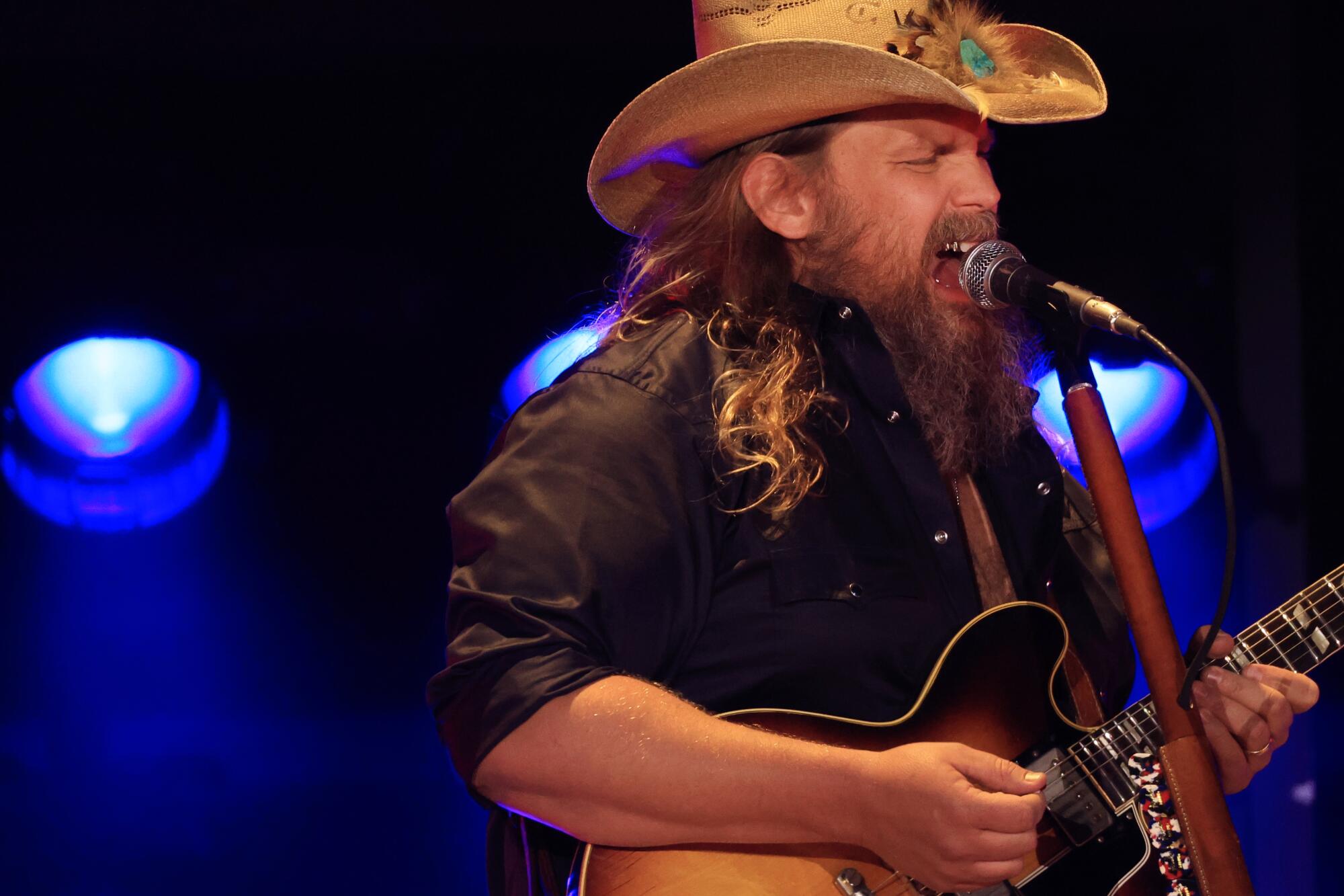 Chris Stapleton Headlines Fourth of July Concert in Los Angeles