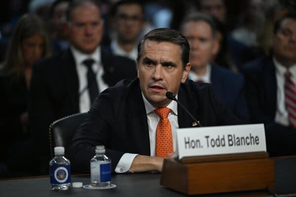 Senator Tillis Stipulates Meeting with Epstein Survivors for Blanche’s Nomination
