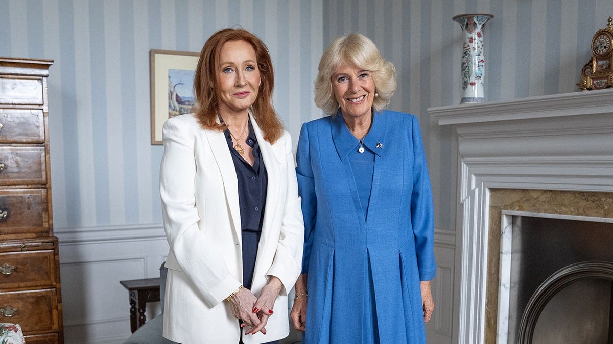 Queen Camilla and J.K. Rowling Meeting Sparks Controversy