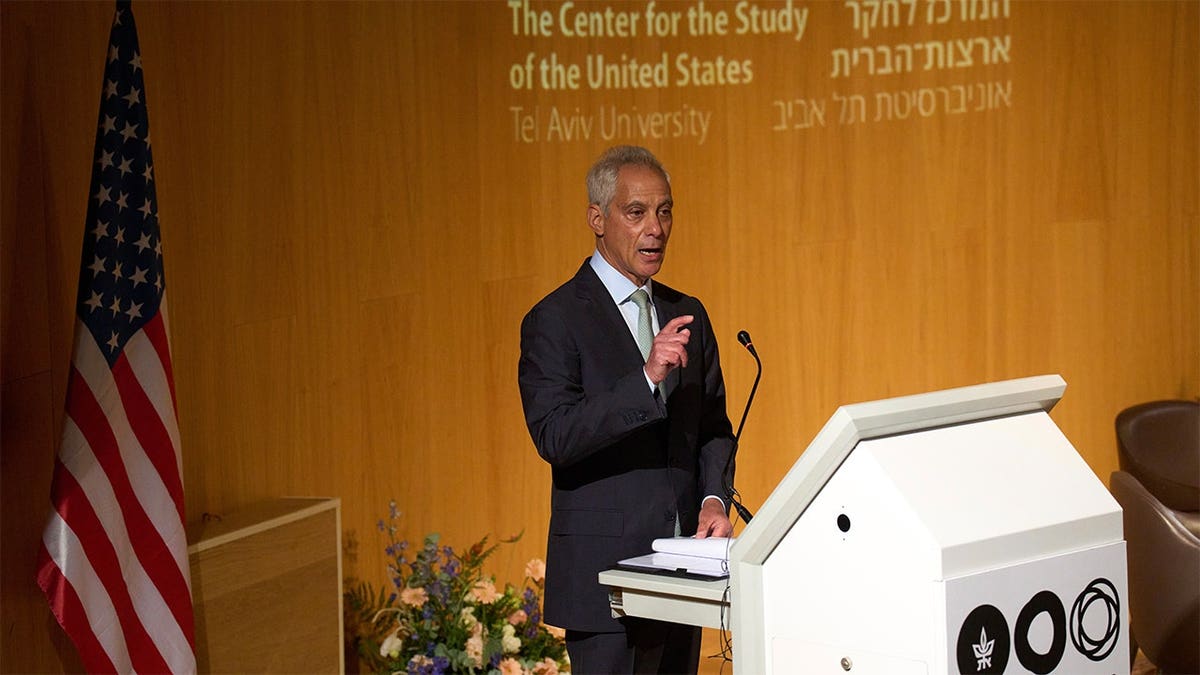 Netanyahu and Emanuel on U.S.-Israel Alliance