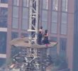 Proposal Stunt on Empire State Building Spire