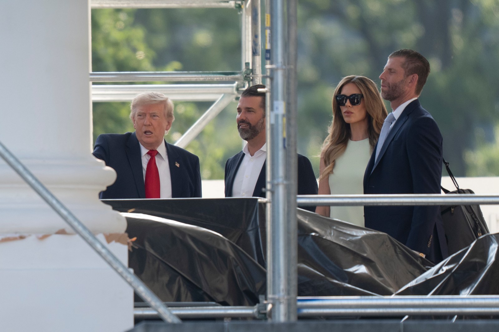 Trump Defends Family Business Amid Conflict Allegations