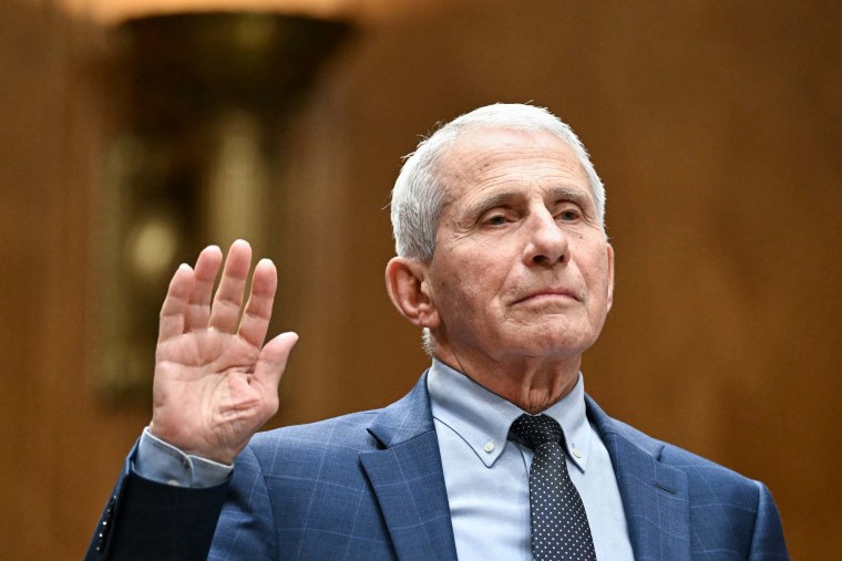 Fauci Cites Fifth Amendment in Senate Hearing