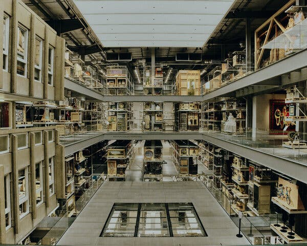 Hands-On Experience with Hidden Artifacts at V&A East Storehouse