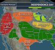 Fourth of July Weather Patterns Across the U.S.