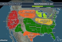 Fourth of July Weather Patterns Across the U.S.