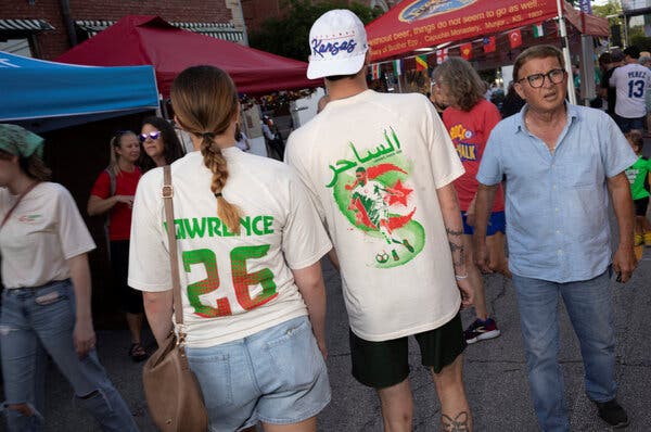 World Cup Brings Algerian Pride to Lawrence Amid Protests