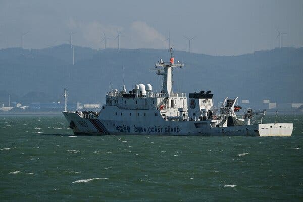 China’s Coast Guard Intensifies Pressure Campaign Against Taiwan