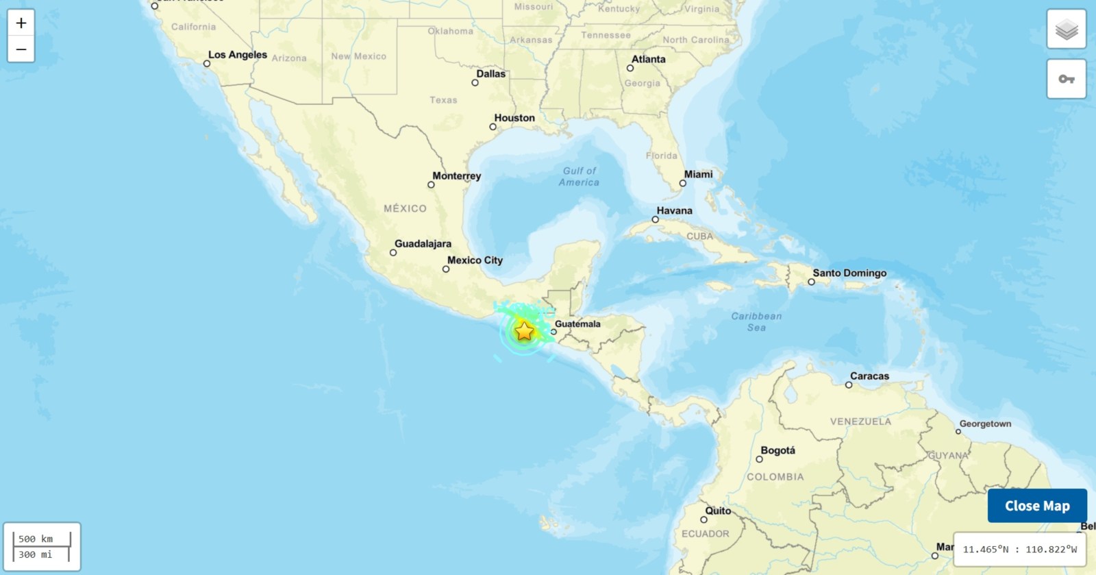 Powerful Earthquake Strikes Mexico’s Southern Coast