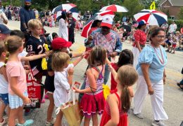 Glenview’s July Fourth Parade Celebrates Amid Stormy Weather